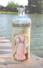 Rare  Antique  Original       Lash Liver     Empty  Paper  Label  Bitters  Bottle 