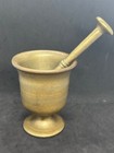 Mortar   Pestle Pharmacy Apothecary Vintage Large Heavy Solid
