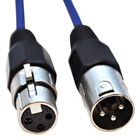 Seismic Audio  6 Pack  New 2  Xlr Patch Cables Colored