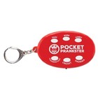 Pocket Prankster Sound Keychain With Fart  Burp  Vomit  Screaming Goat  Cricket 