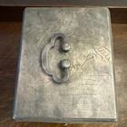 Antique Japanese Silver Detailed Ornate  Jewelry Drawer Cabinet  Crane  Temple