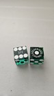 Genuine Golden Gate Casino Green Craps Dice Numbered Las Vegas Nevada 