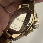 Michael Kors Women s Gold-tone Chronograph Quartz 38mm Bracelet White Dial 5 Atm