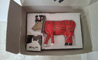 Cow Parade Beefeater It Ain t Natural Figurine  Westland Giftware   7247 Box tag