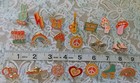 Large Lot New Enamel Tack Pins For Caps Lapels
