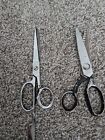 Lot Of 7  Vintage Scissors  Different Brands   Sizes  Fabric And Hair Use