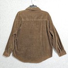 Carolina Colours Vintage Shirt Size L Brown Oversized Waffle Shacket
