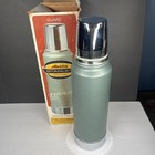 Vintage 1976 Aladdin Stanley 1 Quart Unbreakable Steel Thermos A-944c In Box
