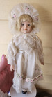 Small 9  Inch Vintage Bisque Victorian Doll 
