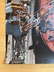 Swissair Airview Japan Vintage 1971 Poster Airlines Gerster 25x40 Near Mint