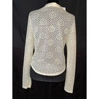 Gee Gee Cream Floral Lace Mock Neck Long Sleeve Top Mt52137 Nwt Womens Medium