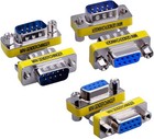 6-pack Rs232 9 Pin Serial Adapter Db9 Female To Female Coupler Db9 Female To    