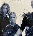 Hanson Snowed In Autographed Signed 1997 Promo Poster By Taylor Zac   Isaac