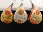 Macgregor Persimmons  693t Oil Hardened  Tourney Wdx2  Rt2w Eye-o-matic 60 Lot