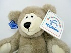 Vintage Applause Jointed Plush Bear With Tags Stuffed Animal Toy 10  Sitting