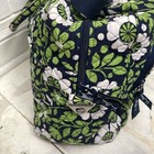 Vera Bradley Floral Green And Blue Women s Duffel Bag Travel Bag