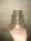 Vtg Hemingray 42 Clear Glass Insulator  made In U s a    gc 
