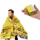 1pc 83 X 51in Emergency Survival Blanket Waterproof Thermal First Aid Blanket