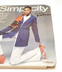 Simplicity Pattern Book February 1969 Store Counter Catalog 60s Spring Fashions