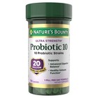 Nature s Bounty Probiotic 10 Ultra Strength 20 Billion Cfu 70 Capsules