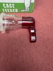Lustar Plastic Bird Cage Water Feeder Drinker Waterer Clip For Parrot Lovebirds