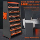Cat40 Cnc Tool Rack-80 Cap   8-row Large-capacity Cnc Tool Storage Cabinet