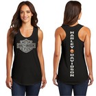 District Brand Harley Davidson Racerback Tank Soft Biker Mama Motorcycle Wife