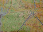 City Map Berlin Cult East Berlin And West Berlin  1970 School Wall Map 195x138cm
