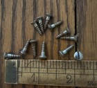 Antique Wood Screws 5 X 1 2    Oval Head Slotted American Made 12 Pack Free Ship