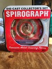 Spirograph Die Cast Collectors Set Precision Metal Drawing Pieces Curves Art Tin