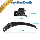 1 Pair Inline Skate Replacement Straps With Screws Nuts Rollerblade Buckle Kit