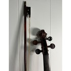Vtg Violin Musical Instrument Brown Wood Antique Style Restoration Project
