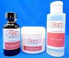 30  Glycolic Acid Chemical Peel Kit  reduces Scarring fine Lines acne  Age Spots