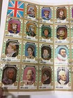 Umm Al Qiwain 1971 King   Queens Of England 38 Stamp Sheet C t o