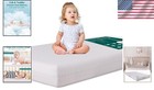 Memory Foam Crib Mattress Toddler Dual-side Waterproof Cover Safe Baby Bed