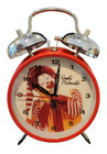Bulova-ronald Mcdonald Clock Mcdonald s Two-bell Alarm Red Clock - Vintage