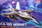  pre-sale  Academy 1 32 F a-18d Hornet  night Attack  Air Force Model Kit  12103
