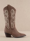 Classic Western Boots 9 Vintage Inspired Cowgirl Embroidered Festival Brown