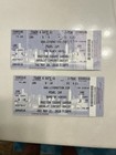 Pearl Jam Madison Square Garden Donkey Kong Framed Poster And Tickets