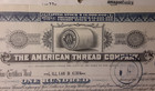 Common Stock Certificate 100 Shares The American Thread Company   22e-4418 wb1 