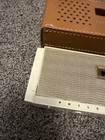 Vintage 1950s Philco T-500 Transistor Radio With Leather Case