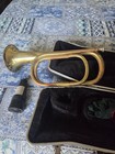 Antique Bugle With Recorded Taps  And Other Tunes