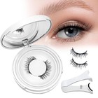 Magnetic Eyelashes With Applicator  Natural-looking  No Adhesive  No Eyeliner   