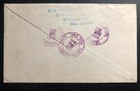 1944 Nukualofa Tonga Toga Registered Cover To Kingston Ma Usa Sg  83-87 Stamps