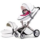 Hotmom Baby Stroller 2 In 1 Buggy High View Pram Travel Buggy Folding Pushchair