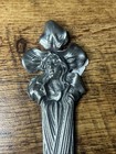 Great Vtg Art Nouveau Pewter Letter Opener With Woman