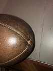 Antique Kookaburra Rugby Match Game Ball Arl Vintage League Leather Football