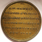  1826-27  New York City A  W  Hardie Merchant Trade Token Rulau-e-ny-295a R 8