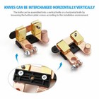 Knife Blade Switch Battery Disconnect Top Post Heavy Duty Shut Off Car 12 24v