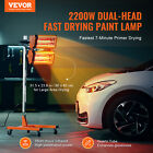 Vevor 2200w High Power Infrared Paint Curing Lamp For Auto Drying Body Heating